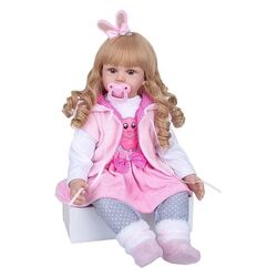 Кукла + игрушка-кролик Procart 545868 (White/Pink) Thumb