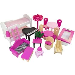 Casuta pentru papusi 4iQ Group Nadia ZAB000028 (Pink) Thumb