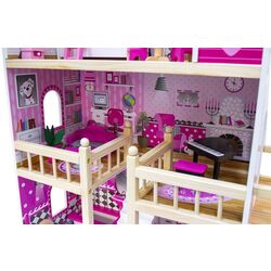 Casuta pentru papusi 4iQ Group Nadia ZAB000028 (Pink) Thumb