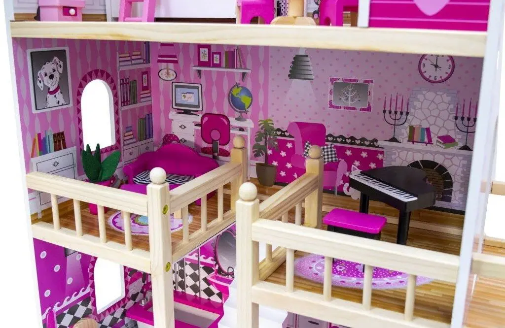 Casuta pentru papusi 4iQ Group Nadia ZAB000028 (Pink)