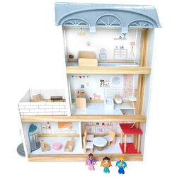 Casuta pentru papusi 4iQ Group Ula Z005919 (Blue/White) Thumb