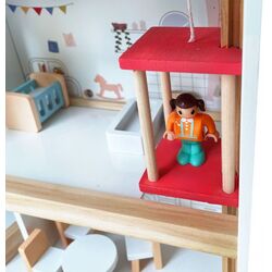 Casuta pentru papusi 4iQ Group Ula Z005919 (Blue/White) Thumb