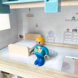 Casuta pentru papusi 4iQ Group Ula Z005919 (Blue/White) Thumb