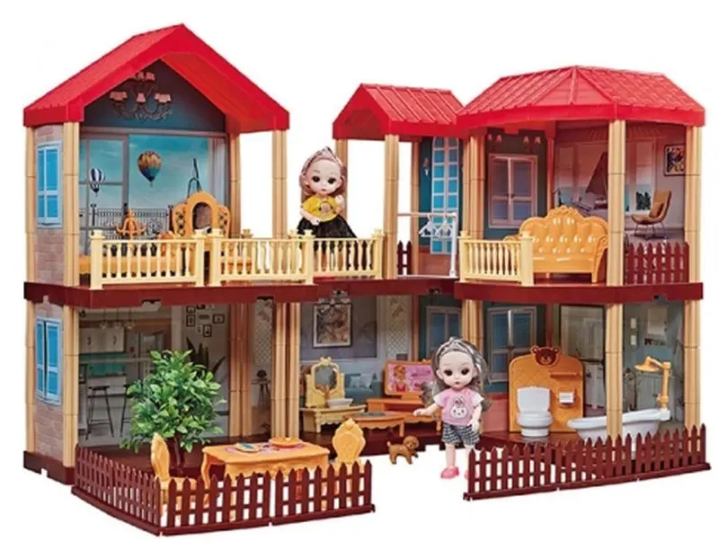 Casa pentru papusi Alibibi AAW591177 (Multicolor)