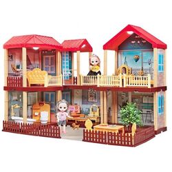 Casa pentru papusi Alibibi AAW591177 (Multicolor)