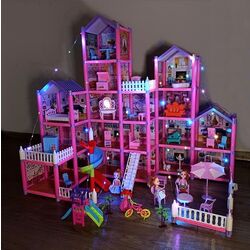 Casuta pentru papusi Alibibi ACH5283688 (Pink) Thumb