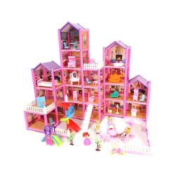 Casuta pentru papusi Alibibi ACH5283688 (Pink)