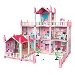 Casuta pentru papusi Alibibi ACYQ000005 (Pink)