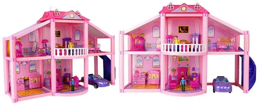 Кукольный домик AliBibi IZH263802 (Pink)