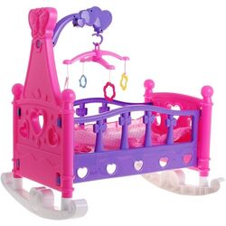 Patuc pentru papusa Mammy & Baby 661-03A (Pink/Violet) Thumb