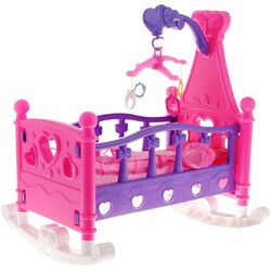 Patuc pentru papusa Mammy & Baby 661-03A (Pink/Violet) Thumb