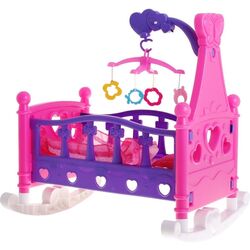 Patuc pentru papusa Mammy & Baby 661-03A (Pink/Violet)