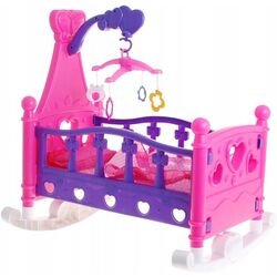 Patuc pentru papusa Mammy & Baby 661-03A (Pink/Violet) Thumb