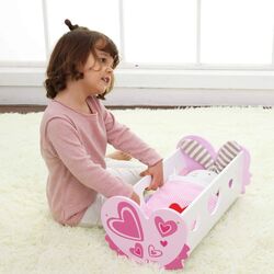 Patuc pentru papusa Classic World 2808 (White/Pink) Thumb