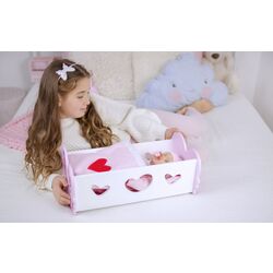 Patuc pentru papusa Classic World 2808 (White/Pink) Thumb