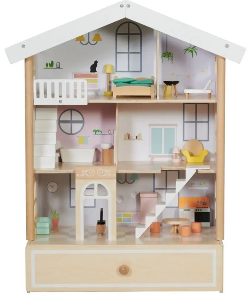 Casuta pentru papusi Classic World CW50552 (Wood)