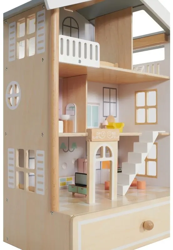 Casuta pentru papusi Classic World CW50552 (Wood)