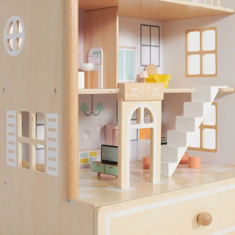 Casuta pentru papusi Classic World CW50552 (Wood)