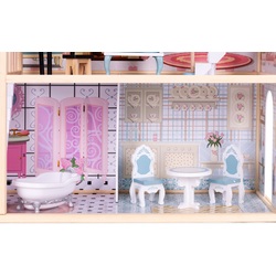 Casuta pentru papusi Ecotoys 8106 (Pink) Thumb