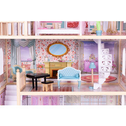 Casuta pentru papusi Ecotoys 8106 (Pink) Thumb