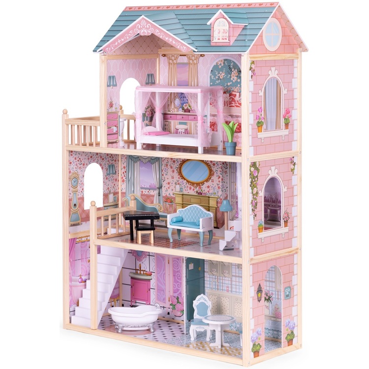 Кукольный домик Ecotoys 8106 (Pink)