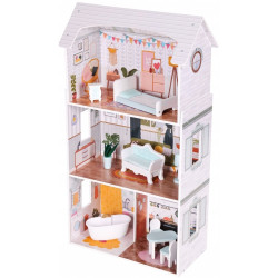 Casuta pentru papusi Ecotoys Alice (Light Pink) Thumb