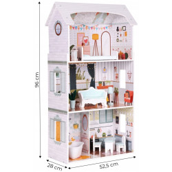 Casuta pentru papusi Ecotoys Alice (Light Pink) Thumb