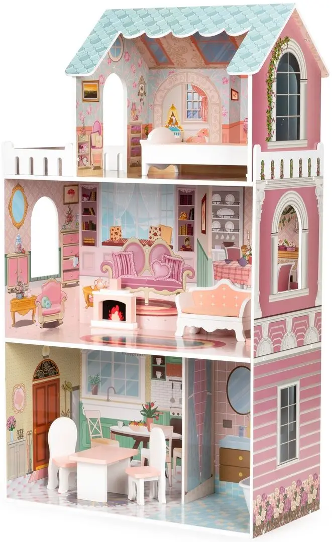 Кукольный домик Ecotoys D8112 (Pink) - 2