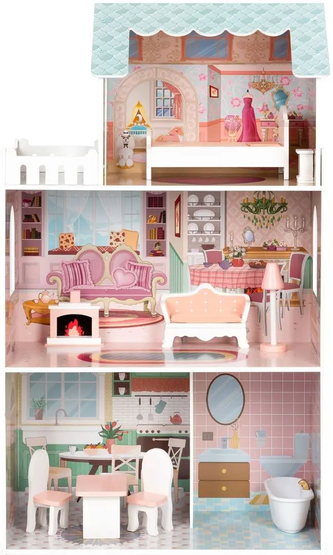 Кукольный домик Ecotoys D8112 (Pink) - 3