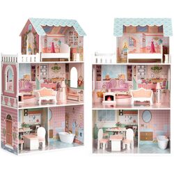 Кукольный домик Ecotoys D8112 (Pink) Thumb