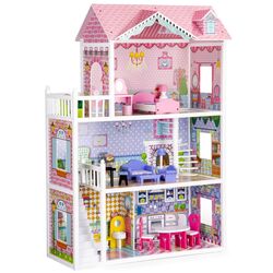 Casuta pentru papusi Ecotoys ECO0660 (Pink) Thumb