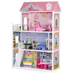 Casuta pentru papusi Ecotoys ECO0660 (Pink)