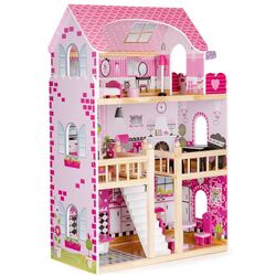 Casuta pentru papusi Ecotoys HM006391 (Pink)