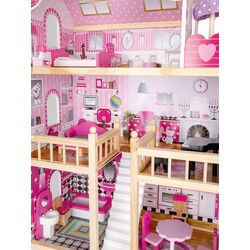 Кукольный домик Ecotoys HM006391 (Pink) Thumb