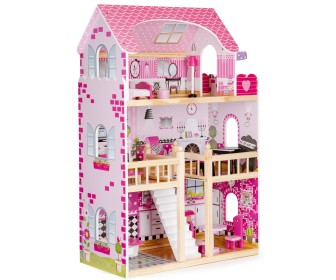 Casuta pentru papusi Ecotoys HM006391 (Pink)