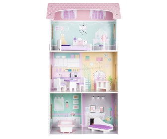 Кукольный домик Ecotoys Residence Blueberry 4121 (Pink/Blue)