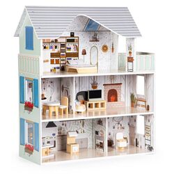 Casuta pentru papusi Ecotoys Residence Emma 8301 (Blue) Thumb