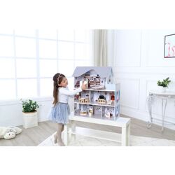 Casuta pentru papusi Ecotoys Residence Emma 8301 (Blue) Thumb