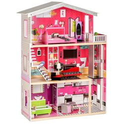 Кукольный домик Ecotoys Residence Malibu 4118 (Grey/Pink) Thumb
