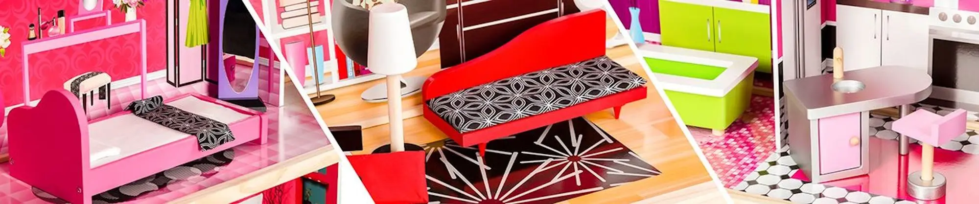 Кукольный домик Ecotoys Residence Malibu 4118 (Grey/Pink)