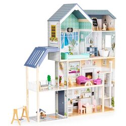 Кукольный домик Ecotoys Residence Maya 8101 (Blue/White) Thumb