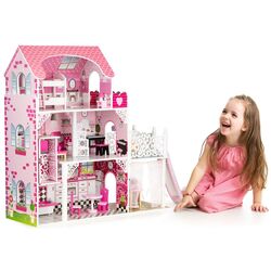 Кукольный домик Ecotoys TL49059 (Pink) Thumb