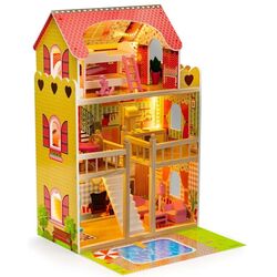Casuta pentru papusi Ecotoys W06A333E (Pink) Thumb