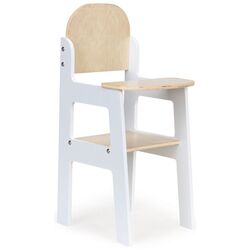 Scaunel pentru papusa Ecotoys ESC-W-0196 (Wood/White) Thumb