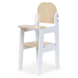 Scaunel pentru papusa Ecotoys ESC-W-0196 (Wood/White) Thumb