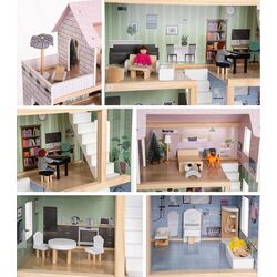 Casuta pentru papusi Enero Toys LED (Multicolor) Thumb