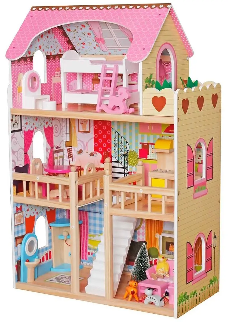 Кукольный домик Enero Toys LED XXXL (Multicolor)