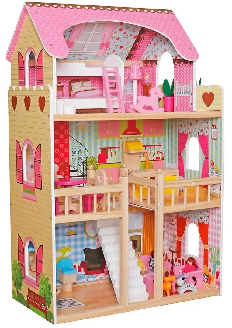 Кукольный домик Enero Toys LED XXXL (Multicolor)