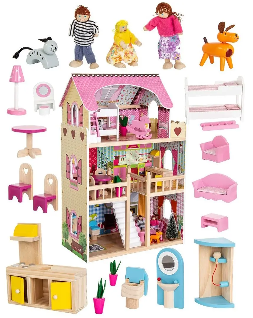 Кукольный домик Enero Toys LED XXXL (Multicolor)