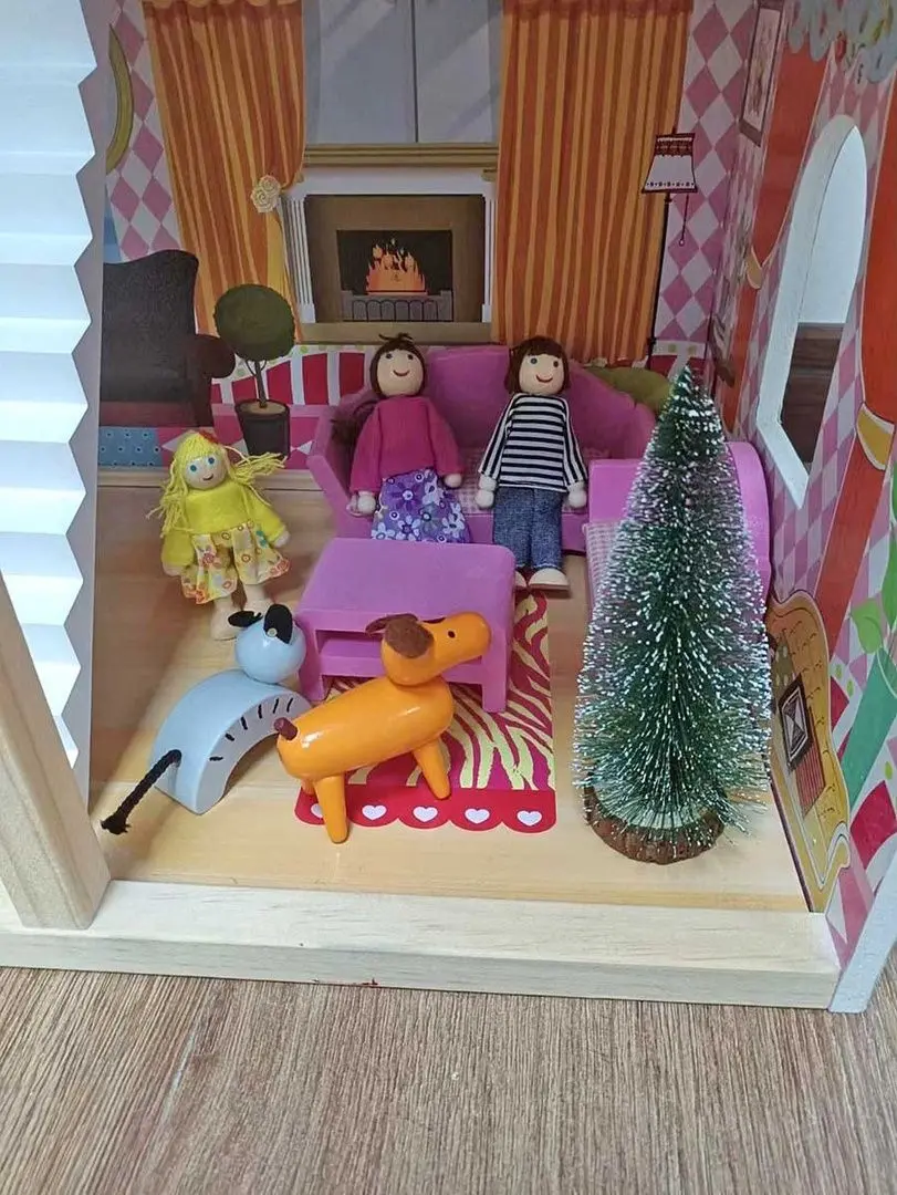 Кукольный домик Enero Toys LED XXXL (Multicolor)